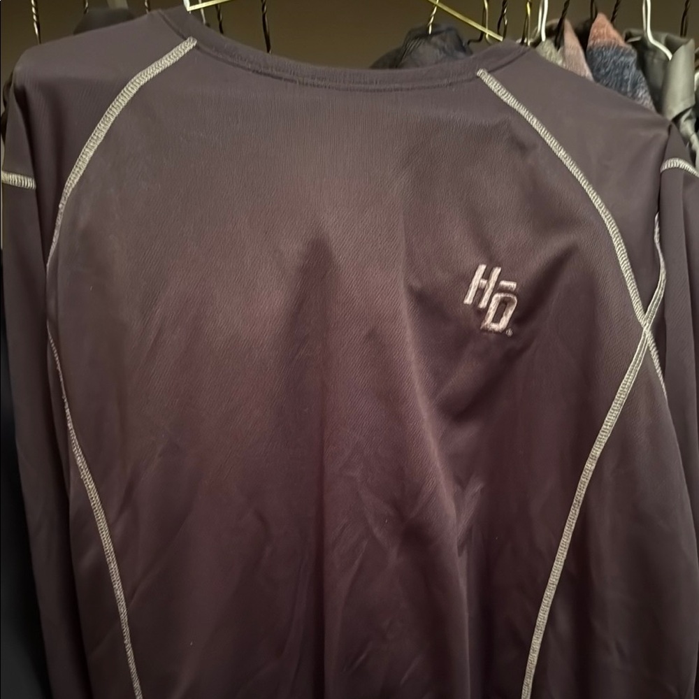 HD Dark Gray Long Sleeve Shirt